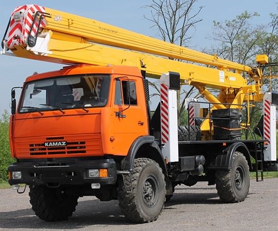 Аренда автовышки в Балашихе и  Московской области